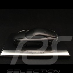 Porsche Cayman Skulptur schwarz satin auf Basis 1/43 Porsche Design WMAI1501000200