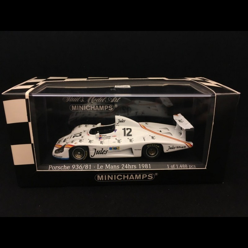 La Porsche 936 Le Mans 1981 en miniature par Ixo Models Altaya au 1/43e