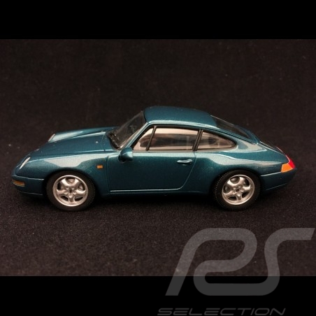 Porsche 911 type 993 1993  1/43 Minichamps 430063010 turquoise métallisé metallic turkïs