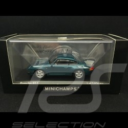 Porsche 911 type 993 1993 turquoise metallic 1/43 Minichamps 430063010