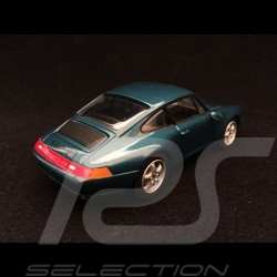 Porsche 911 type 993 1993 turquoise metallic 1/43 Minichamps 430063010