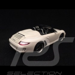 Porsche 911 Speedster type 997 2010 white 1/43 Minichamps 400069531
