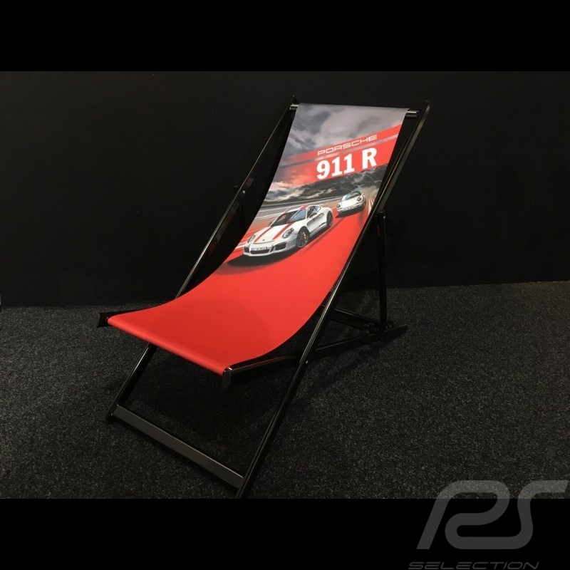 Chaise longue Porsche 911 R Porsche Design WAX05000001 rouge Lounge chair red Liegestuhl rot 