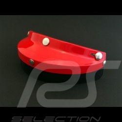 Casque Jo Siffert 1968 réplique n° 56 / 100 rouge bandes blanches drapeau suisse avec visière Helmet Helm