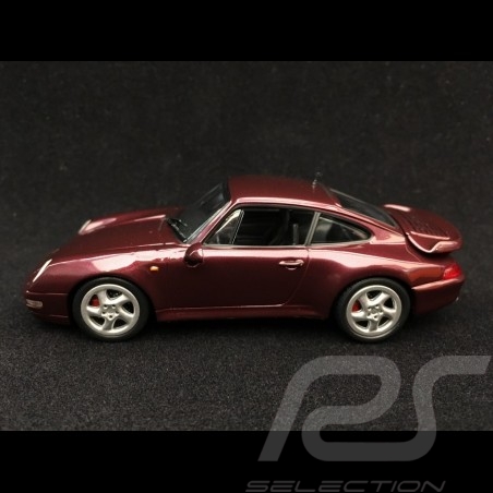 Porsche 911 type 993 Turbo 1993 arena red metallic 1/43 Minichamps 940069200