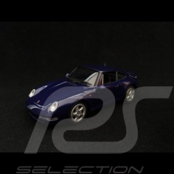 Porsche 911 type 993 Turbo 1993 1/43 Minichamps 940069201 bleu midnight métallisé midnight blue metallic midnightblau metallic
