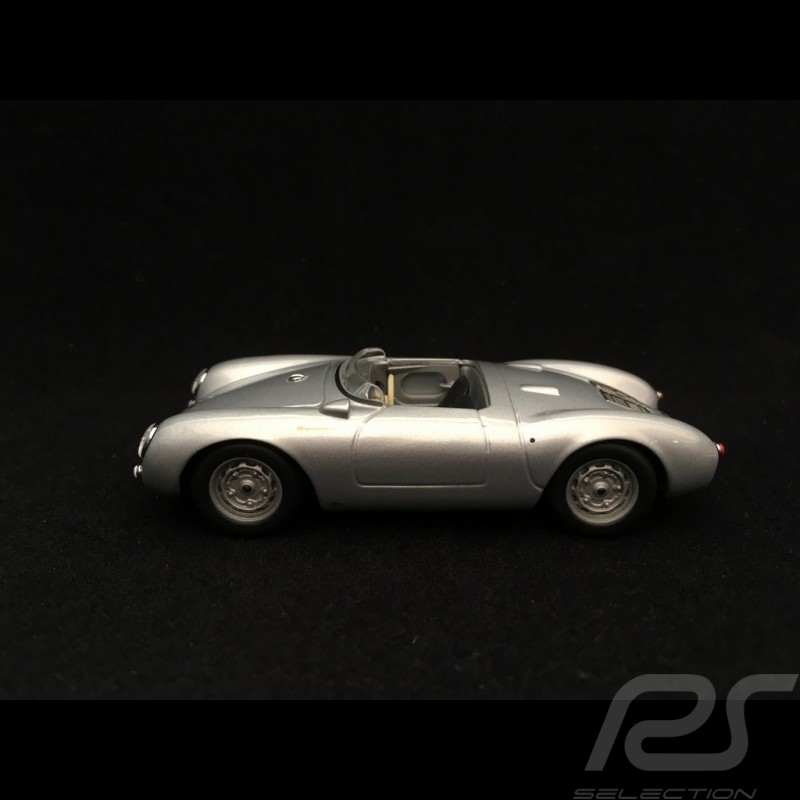 Porsche 550 spyder 1955 silver grey metallic 1/43 Minichamps 940066030