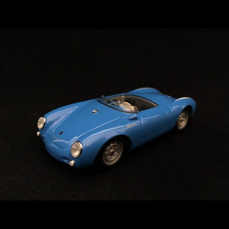 Minichamps 1/43 Porsche 550 Spyder 1955 - Bleue - Réf. 940066031