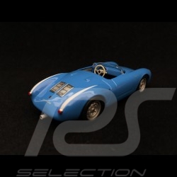Porsche 550 spyder 1955   1/43 Minichamps 940066031 bleu bandes blanches blue with white stripes blau mit weiße Streifen
