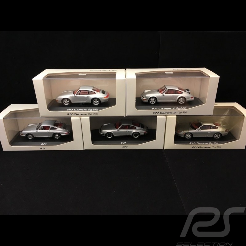 Set Porsche 911 Coupé Minichamps 1/43