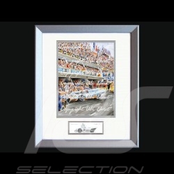 Porsche 804 Grosser Preis von Frankreich reproduction d'une affiche originale de Erich Strenger