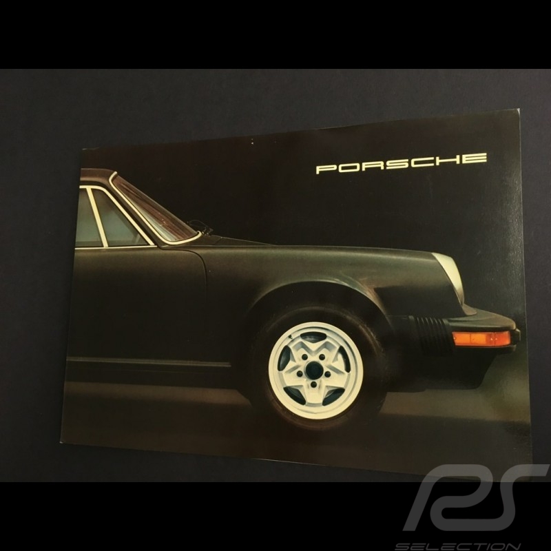Porsche Brochure Porsche Range 1975 in english 32 pages