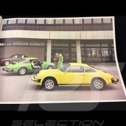 Brochure Porsche Gamme Porsche 1975 en anglais 32 pages