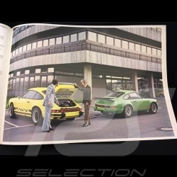 Brochure Porsche Gamme Porsche 1975 en anglais 32 pages