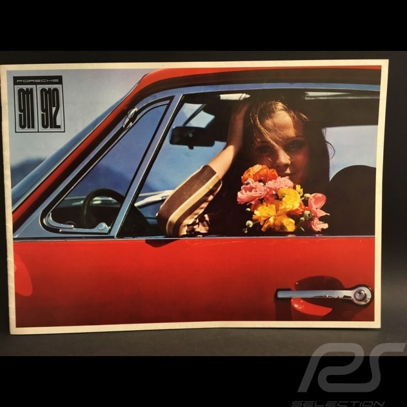 Brochure Porsche 911 et 912 Septembre 1966 en Français Anglais Allemand