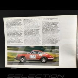Porsche Brochure Porsche 911 and 912 September 1966 in french english german