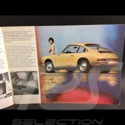 Brochure Porsche 911 et 912 Septembre 1966 en Français Anglais Allemand