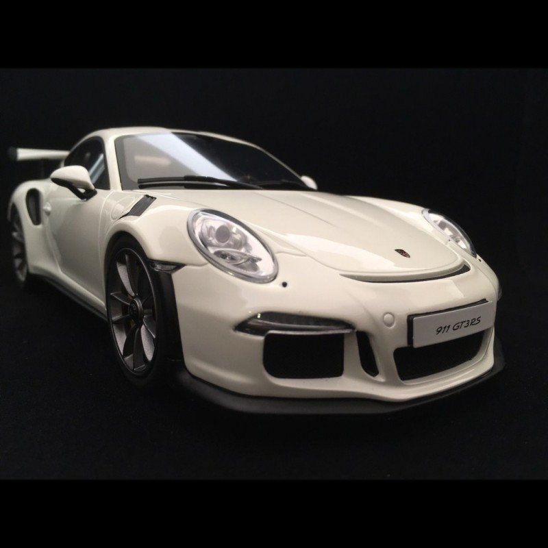 Porsche 911 GT3 RS type 991 2015 white 1/18 GT SPIRIT ZM106