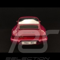 Porsche 911 RS type  964 Carrera RS 1992  1/18 GT SPIRIT ZM095 rouge rubis étoile ruby star red sternrubin rot