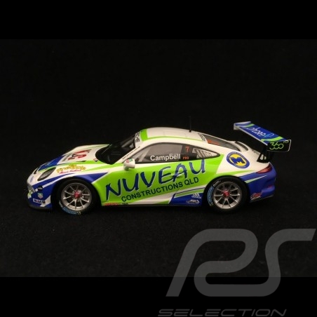 Porsche 911 GT3 Cup type 991 n° 7 Campbell 1/43 Spark AS022 vainqueur winner Sieger Carrera Cup Australie 2016