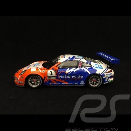 Porsche 911 GT3 Cup type 991 Sieger Carrera Cup Deutschland 2016 n° 7 Müller 1/43 Spark SG273