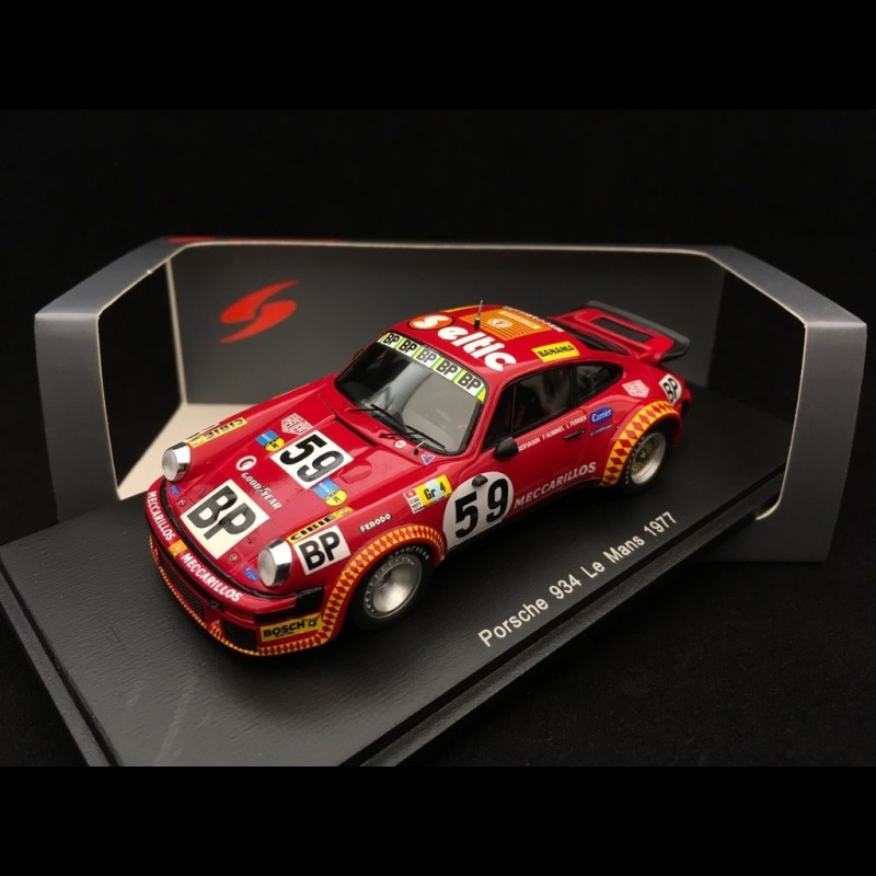 1/43 Porsche 934 Meccarillos Schiller Racing Team Le Mans 24 Hrs 1977