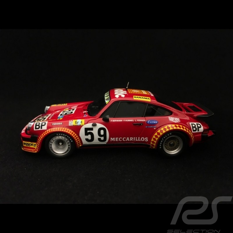 Porsche 934 RSR 24h du Mans 1977 n° 59 Mecarillos 1/43 Spark S4750
