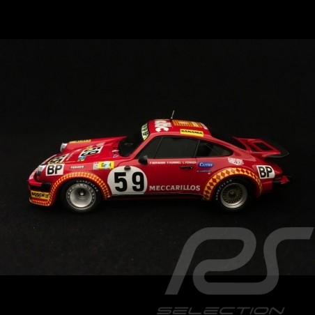 Porsche 934 RSR 24h du Mans 1977 n° 59 Mecarillos 1/43 Spark S4750