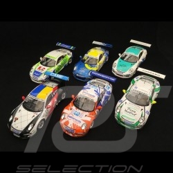 Set de 6 Porsche 991 GT3 Cup Vainqueur Winner Sieger Carrera Cup nationales SG273 AS022 SF114 SJ051 UK001 SI005