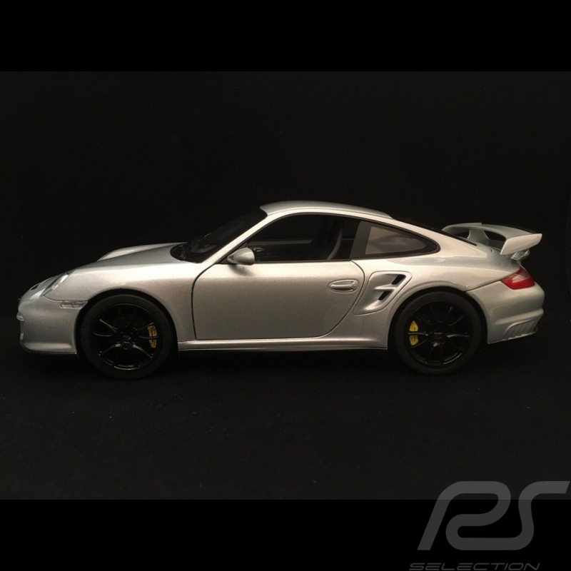 Porsche 911 GT2 type 997 2007 gris argent 1/18 Norev 187594
