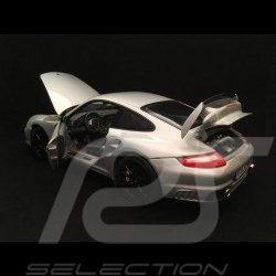 Porsche 911 GT2 type 997 2007 silver grey 1/18 Norev 187594