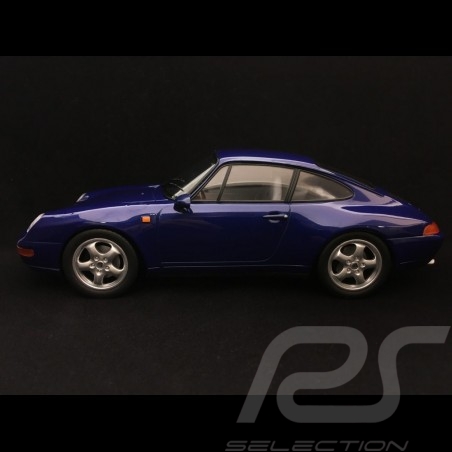 Porsche 911 typ 993 Carrera Coupé 1993 blau 1/18 Norev 187593