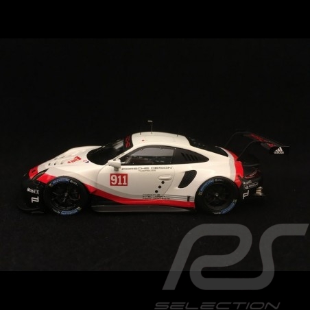 Porsche 911 GT3 RSR type 991 Présentation 2017 n° 911 1/43 Spark WAP0201580H
