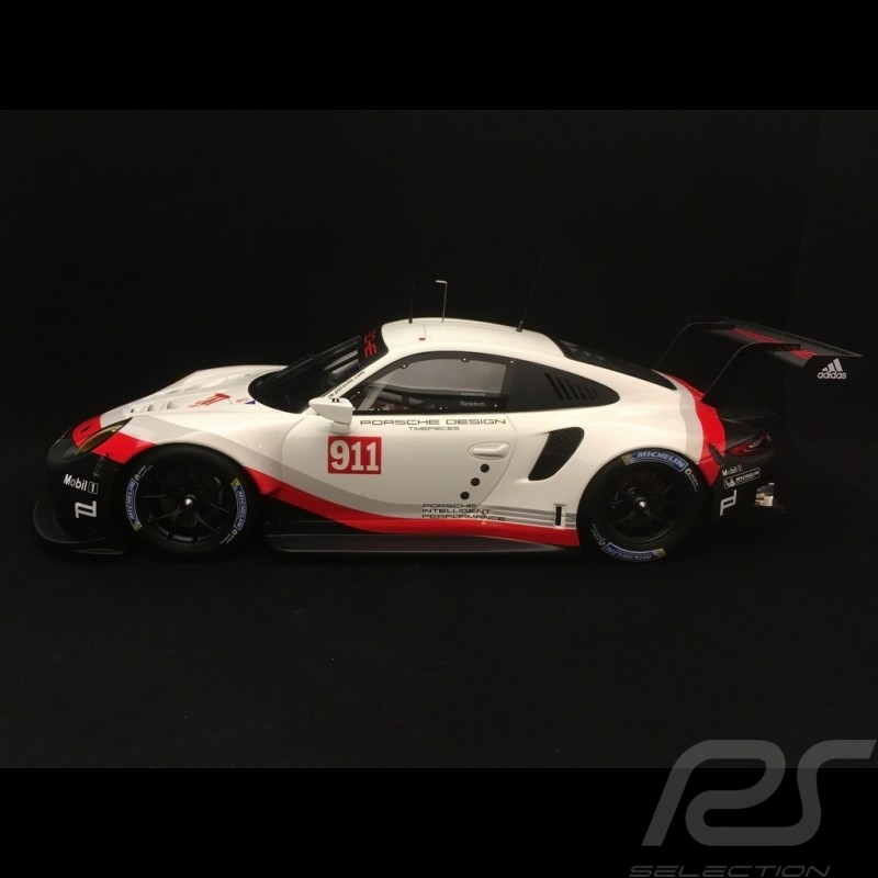 Porsche 911 GT3 RSR type 991 Présentation Presentation Präsentation 1953 2017 n° 911 1/18 Spark WAP0211580H