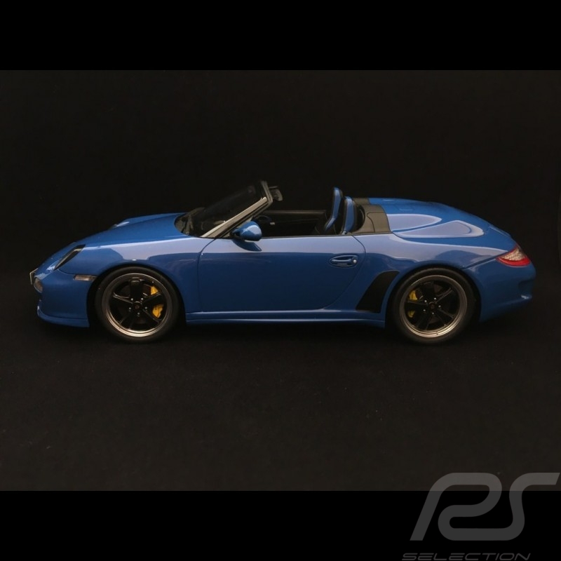 Porsche 911 Speedster 997 2010 bleu pur 1/18 GT Spirit WAX20140013