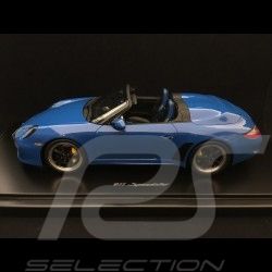 Porsche 911 Speedster 997 2010 pure blue 1/18 GT Spirit WAX20140013
