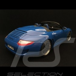 Porsche 911 Speedster 997 2010 pure blue 1/18 GT Spirit WAX20140013