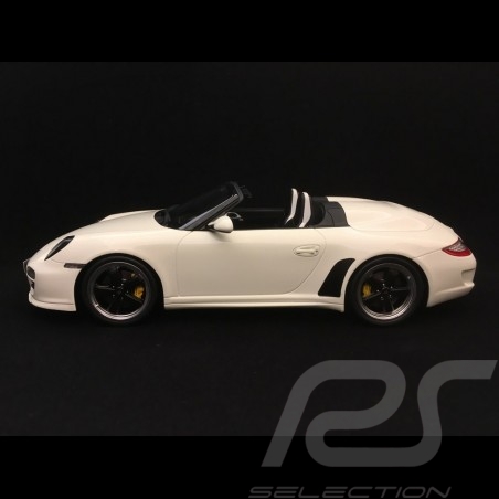 Porsche 911 Speedster 997 2010 Carrara white 1/18 GT Spirit WAX20140014