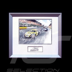 Porsche 804 Grosser Preis von Frankreich reproduction d'une affiche originale de Erich Strenger