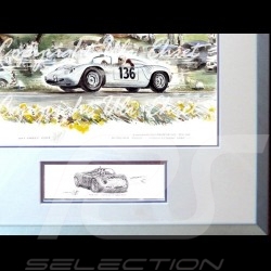 Porsche 804 Grosser Preis von Frankreich reproduction d'une affiche originale de Erich Strenger