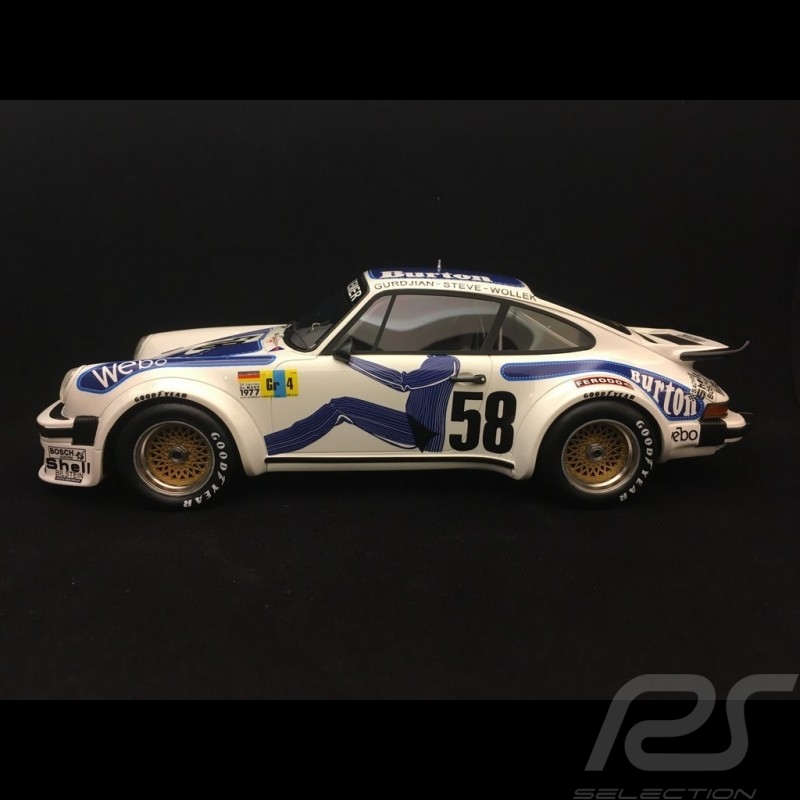 Porsche 934 RSR vainqueur winner Sieger Le Mans 1977 n° 58 Kremer  Wollek 1/18 TOP SPEED TS0057