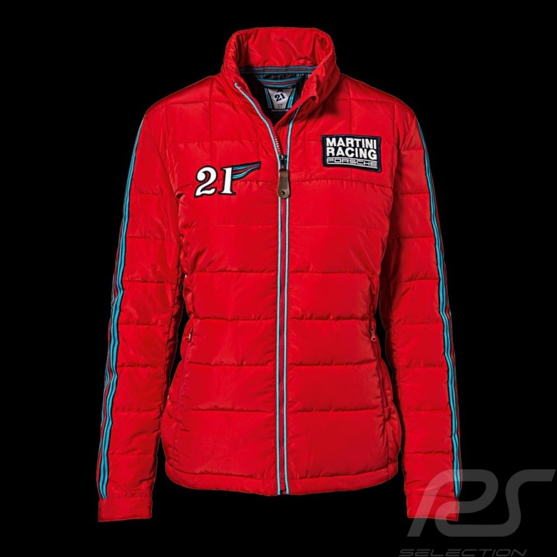 Porsche Jacket Martini Racing Collection quilted red Porsche Design