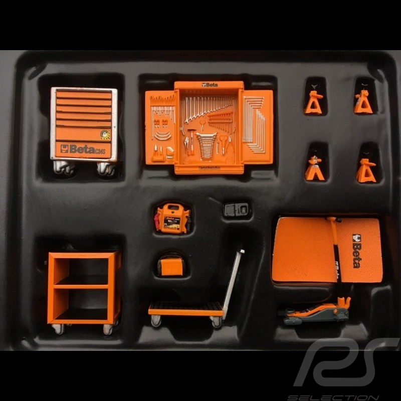 Tool kit orange Beta C24S for diorama 1/18 Truescale TSM13AC25