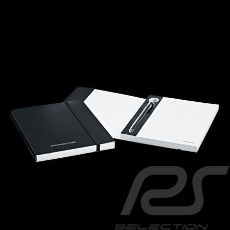 Notebook Porsche black with ballpoint pen Porsche Design WAP0920050D
