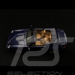 Porsche 911 type 993 Turbo Cabriolet 1/43 Schuco 450891700 bleu blue blau