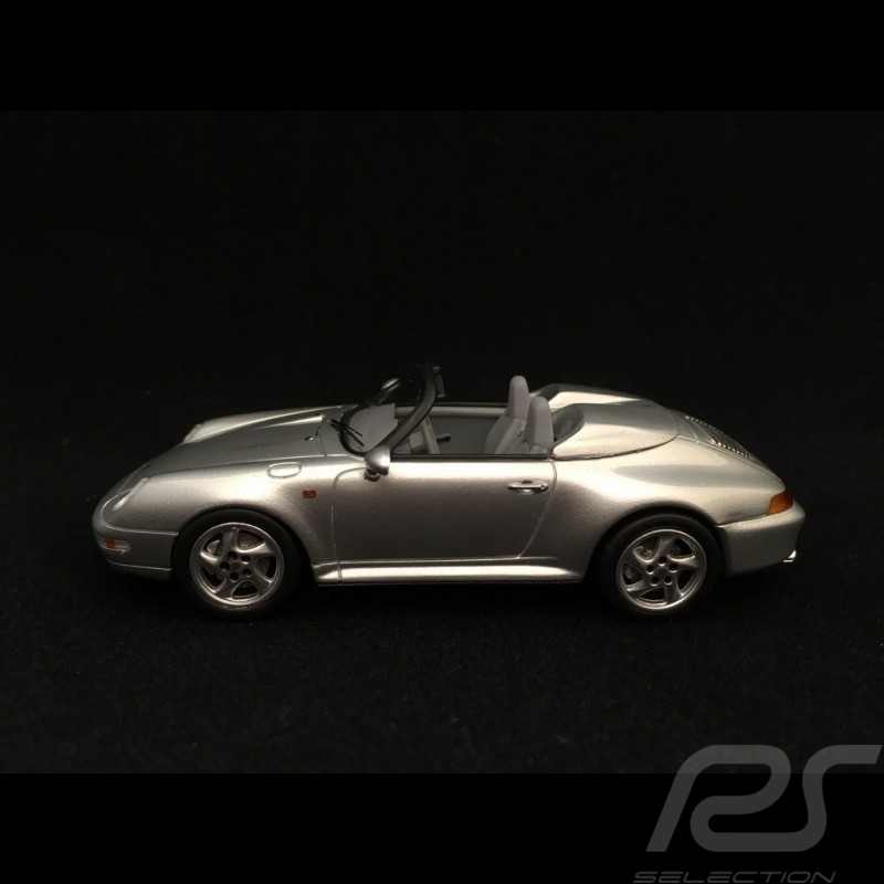 Porsche 911 type 993 Speedster  1/43 Schuco 450891800 gris argent silver silber