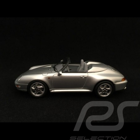 Porsche 911 type 993 Speedster  1/43 Schuco 450891800 gris argent silver silber