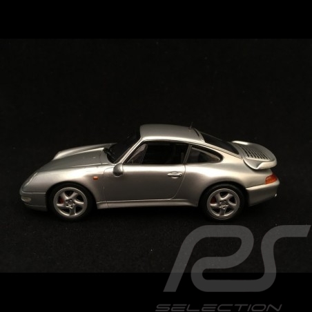 Porsche 911 type 993 Turbo 1/43 Minichamps 943069203 gris argent silver silber