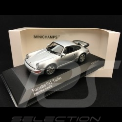 Porsche 911 type 964 Turbo silbergrau 1/43 Minichamps 943069103