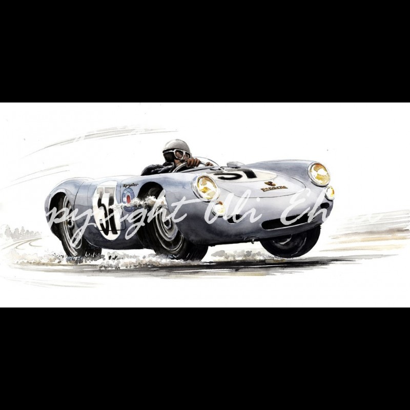 Décalcomanies Porsche 550 Le Mans 1953 – échelle 1:32 à 1:18, Pour Modélisme, Neuf